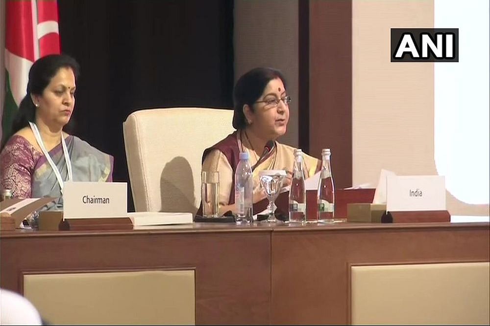 Sushma Targets Pak At OIC Meet, Says To Save Humanity, Support To Terror Must Be Stopped