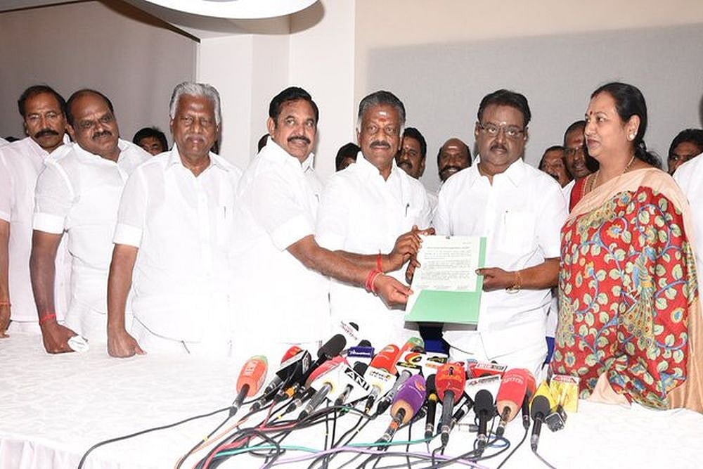 AIADMK Enters Electoral Pact With DMDK In Tamil Nadu, Gets Four Lok Sabha Seats