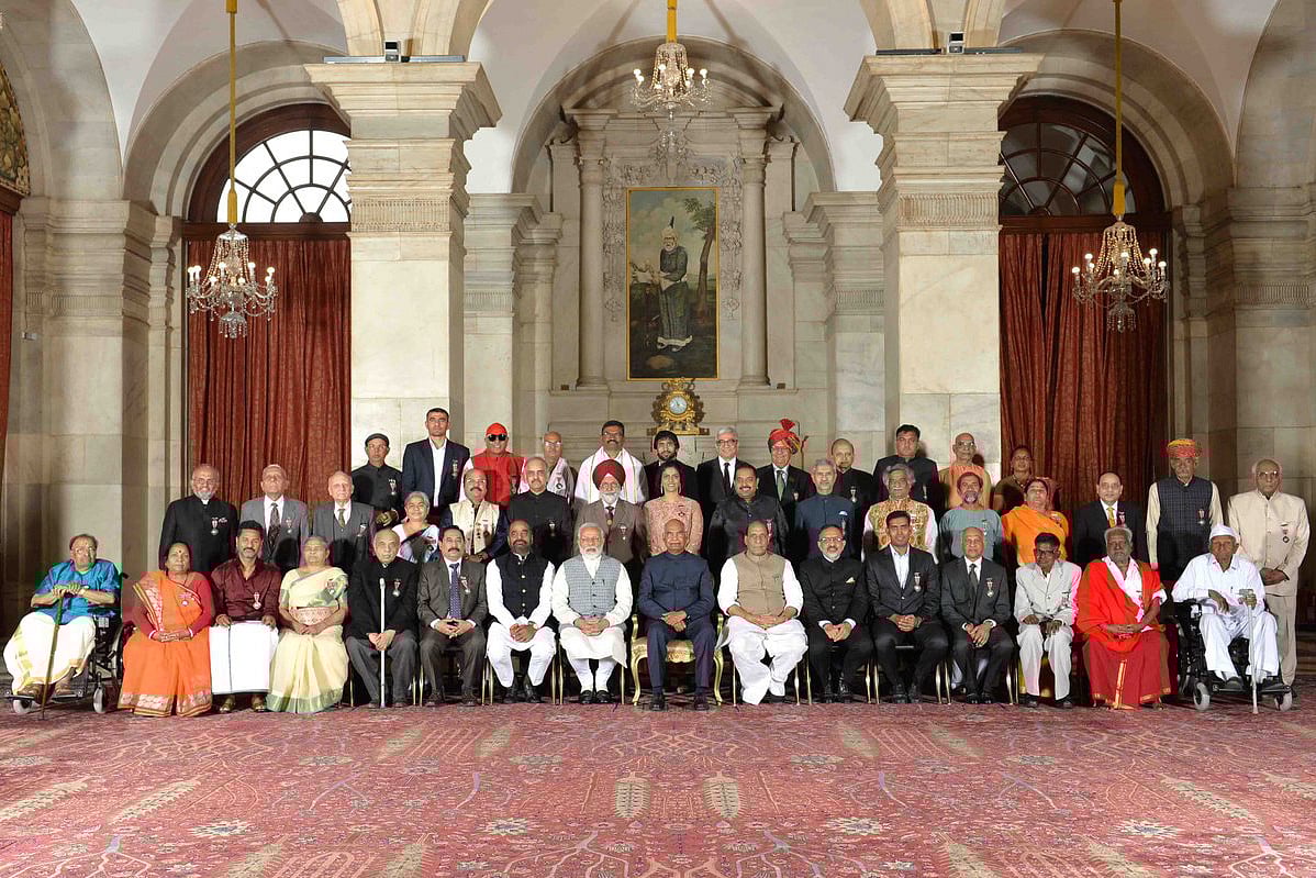 President Kovind Confers Padma Awards On 47 'Inspiring' Personalities