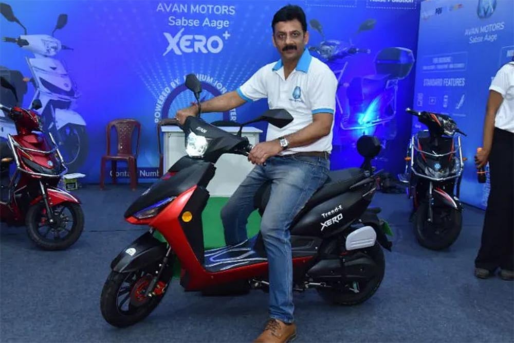 Avan Motors Xero Trend E Electric Scooter Unveiled