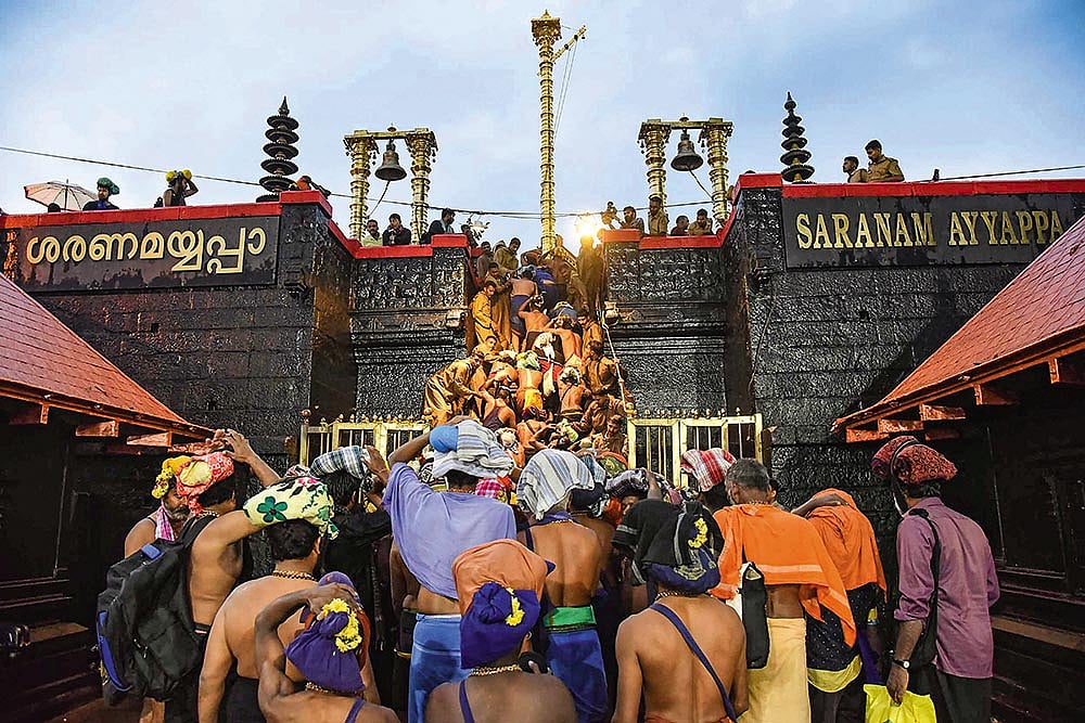 Ahead Of Elections, Sabarimala Presents Itself As a Political Fruit Ripe For Plucking