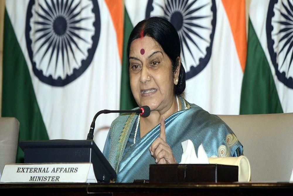If Imran Khan Is So Generous, He Should Hand Over Masood Azhar To India: Sushma Swaraj