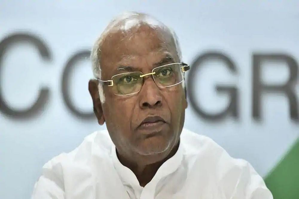 Congress president Mallikarjun Kharge