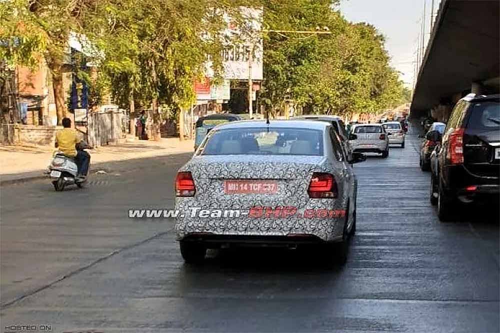 Updated Volkswagen Vento, Polo Spied Testing In India
