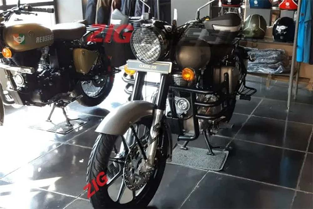 RE Classic 350 Range Spotted With New Accessories