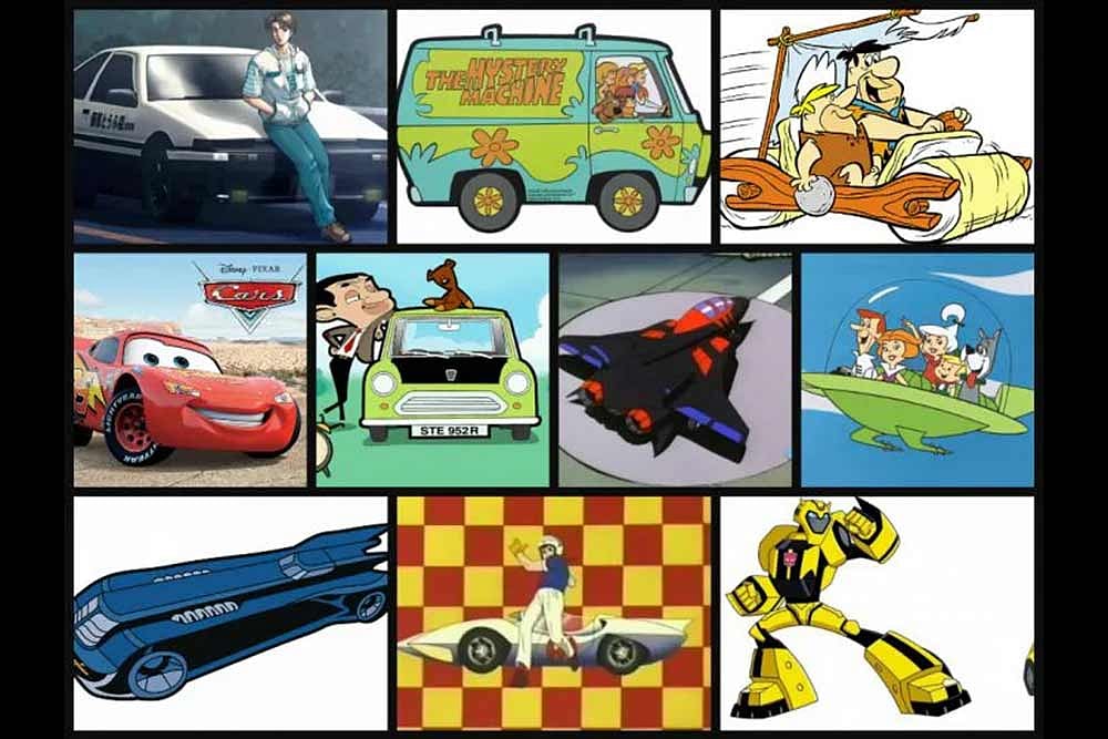 10 Most Iconic Cars From The Animated Past