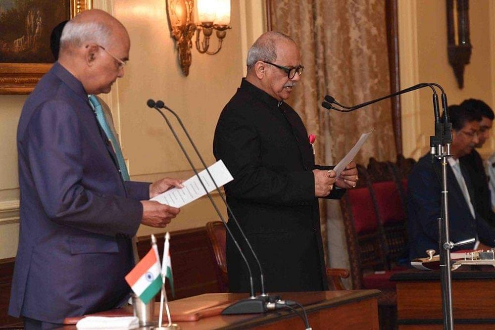 Justice Ghose Takes Oath As First Lokpal Chief