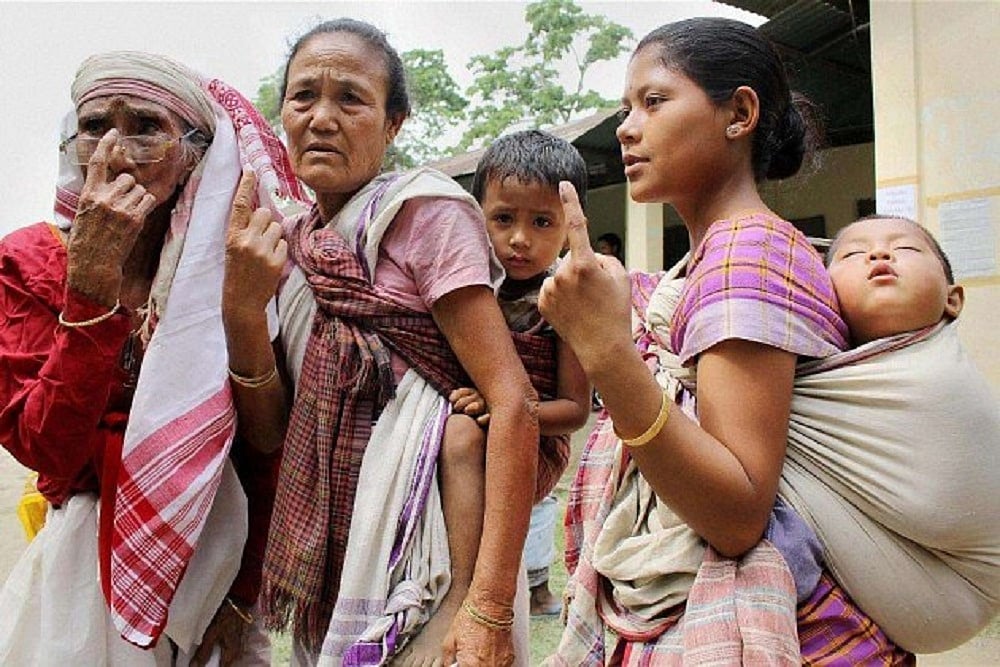 Voter Turnout of 11.15% in Assam