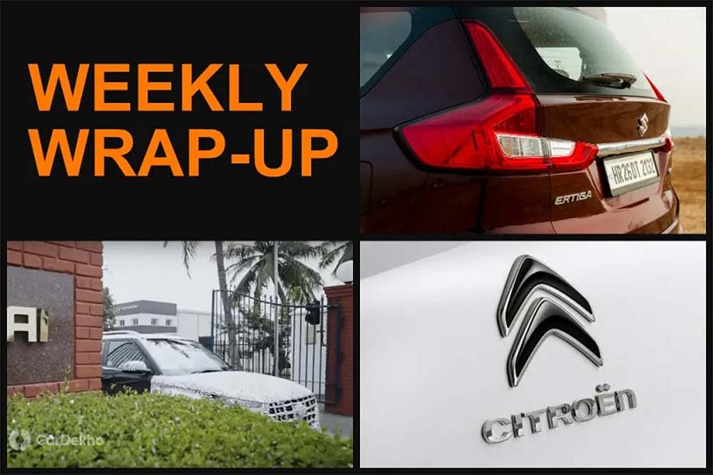 Weekly Wrap-Up: Spy Pics Of MG Hector & Kia SP2i, Hyundai QXi Teased & More
