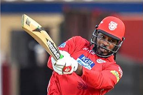 Chris Gayle is at the 10th spot in the list of highest run-getters in the IPL with 4965 runs.