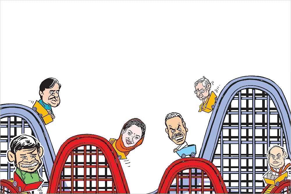 Congress' (A) and (I) Teams In Kerala