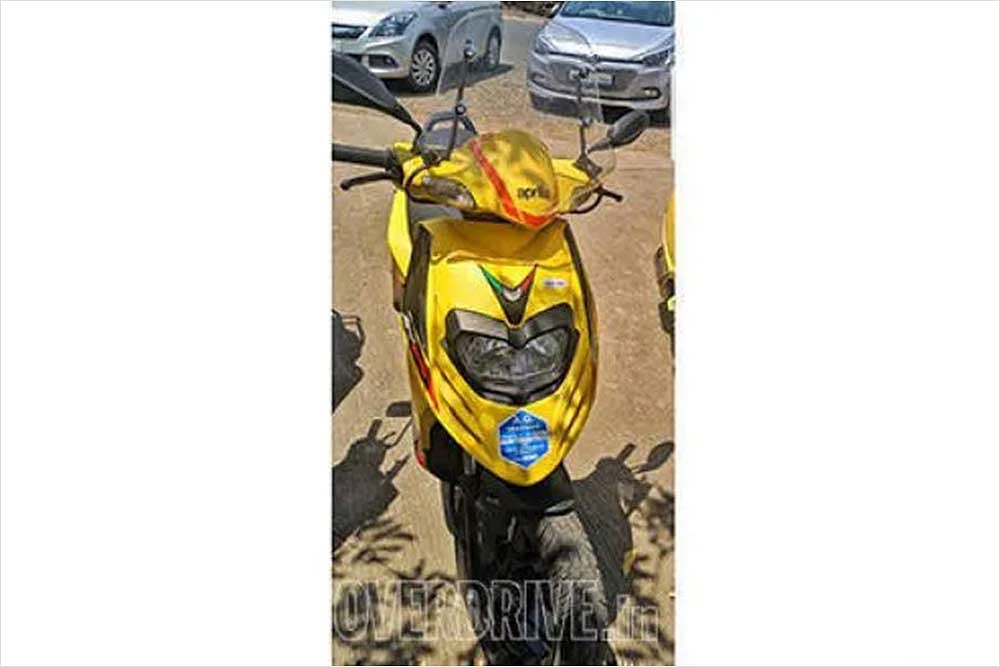 2020 Aprilia SR 125 Spotted Testing