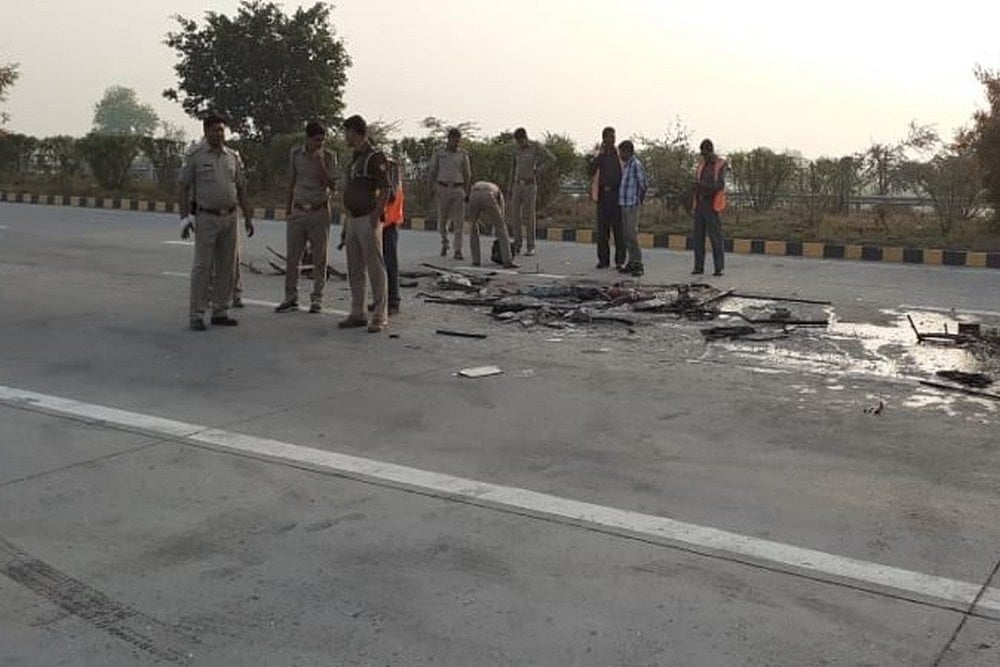 representative image : road accident 