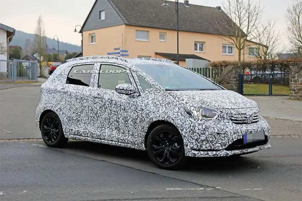 Next-Generation Honda Jazz Begins Testing; Looks Completely New
