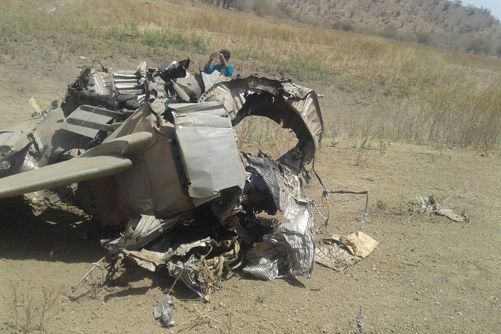 MiG 27 Aircraft Of Indian Air Force Crashes Near Jodhpur
