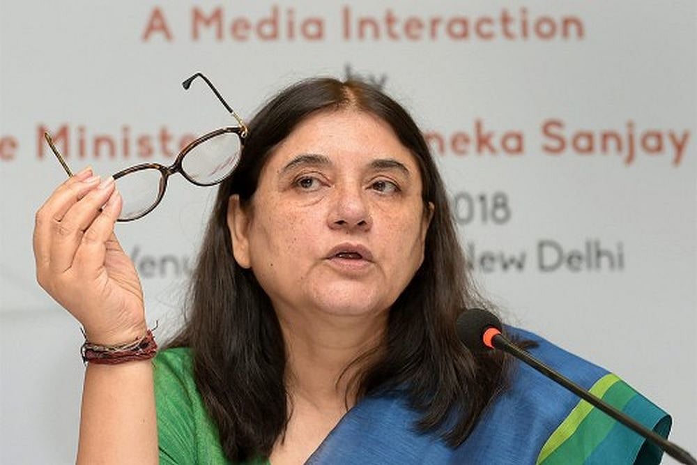 Maneka Gandhi.