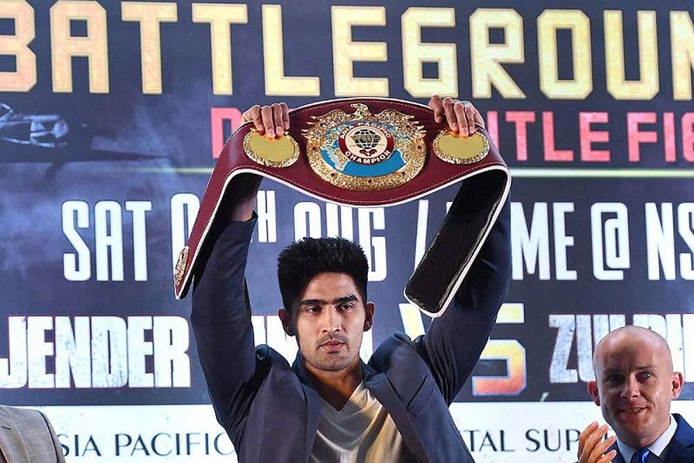 Vijender Singh Relocates Training Base To Los Angeles Ahead Of USA Debut