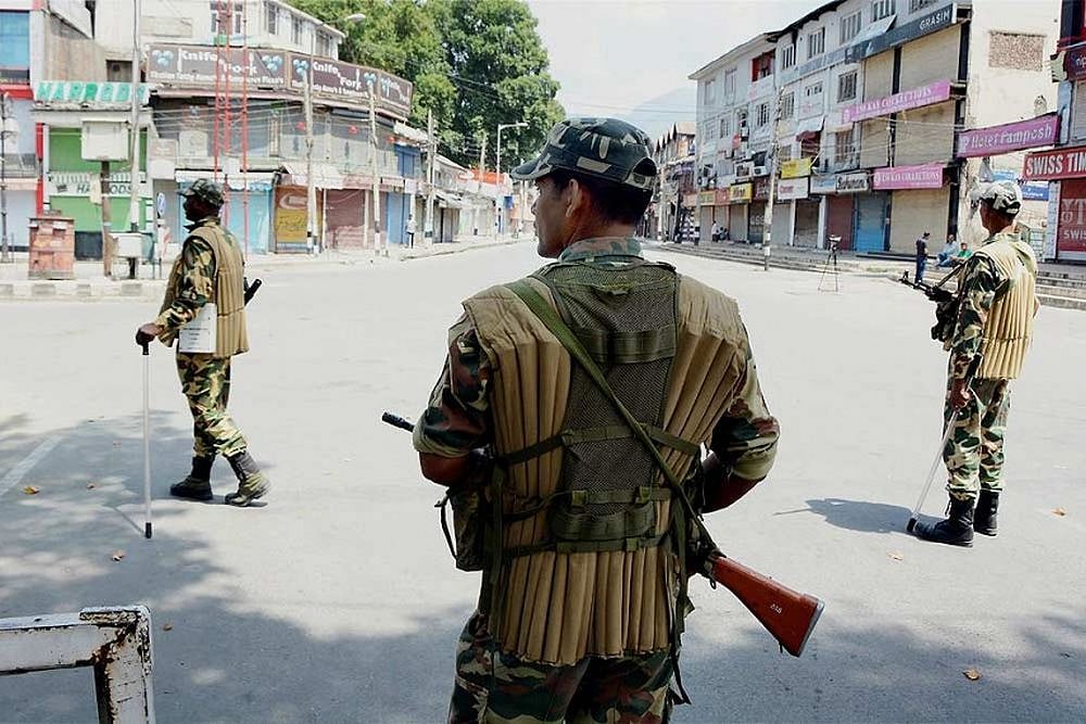Restrictions In Srinagar As Separatists Call For Strike Against Slapping Of PSA On Yasin Malik