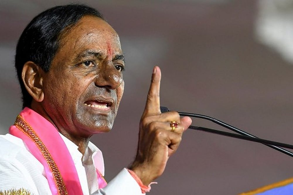 Telangana CM K Chandrashekhar Rao 