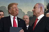File photo  : Israel PM Netanyahu's Win Gives US Peace Plan Better Chance, Says Donald Trump