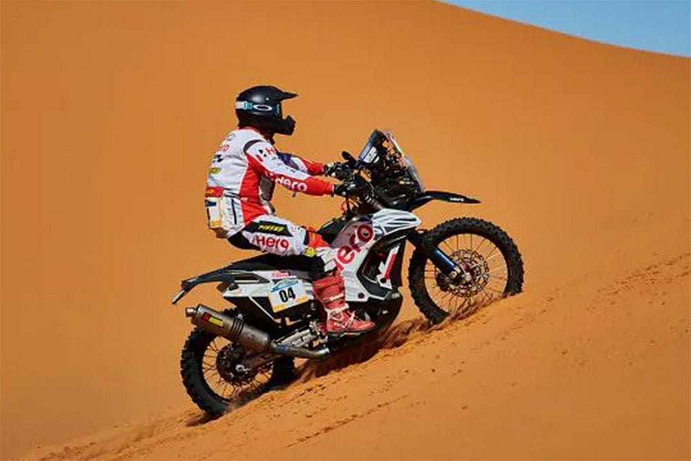 Hero And TVS Pilots Shine In Merzouga, Abdul Wins His Class!