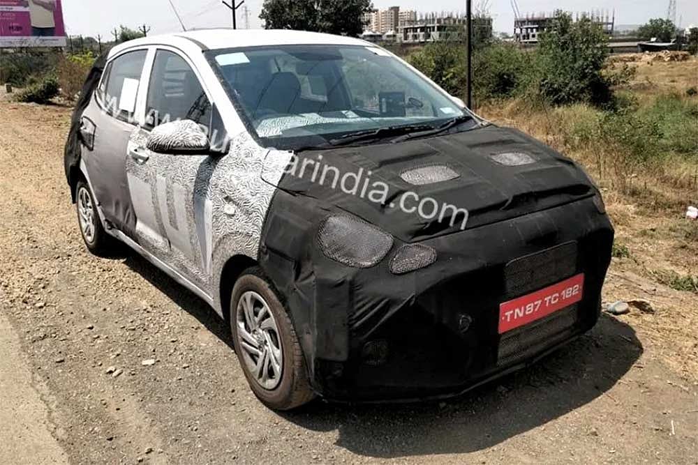 2019 New Hyundai Grand i10 Interior Spied Again
