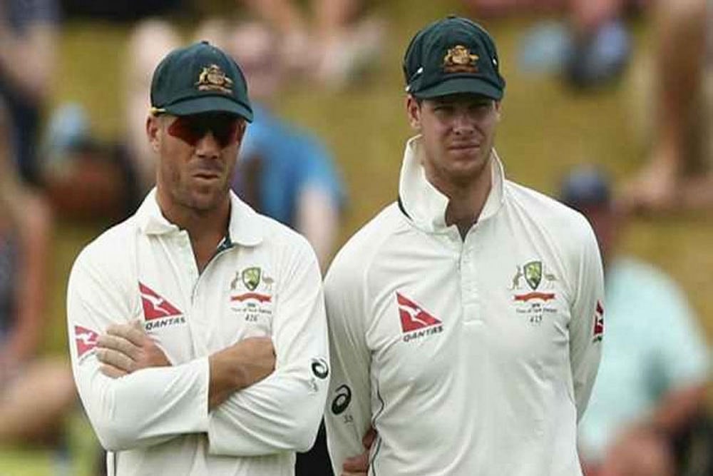 File image of Steve Smith (R) and David Warner 