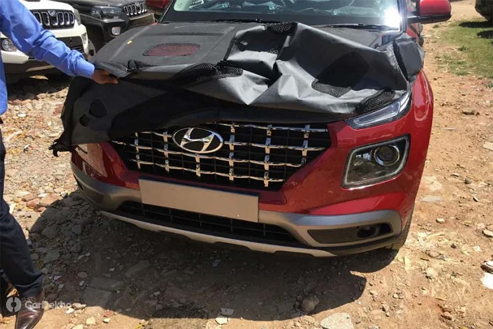 Hyundai Venue Spy Pics Reveal Exterior, Interior, Features & More Details