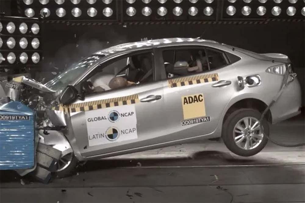 Toyota Yaris Secures 4 Stars In Latin NCAP Test
