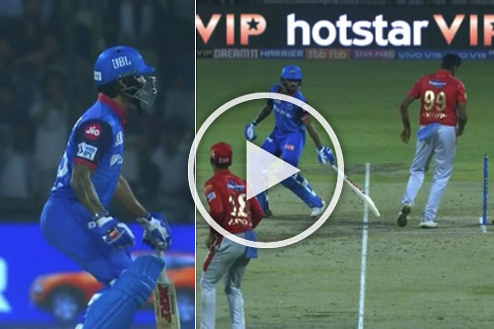 IPL 2019, DC Vs KXIP: Ravichandran Ashwin Tries To Mankad Shikhar Dhawan, Here's What He Gets In Response – WATCH