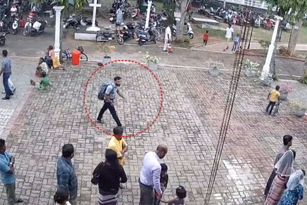 WATCH: CCTV Footage Of Suicide Bombers Entering Sri Lanka's St Sebastian Church, Shangri-La Hotel
