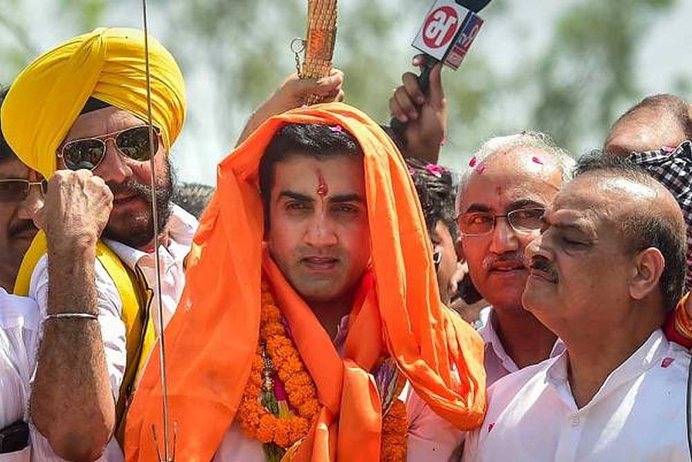 Gautam Gambhir Dismisses AAP's Claim Of Free Electricity As Propaganda