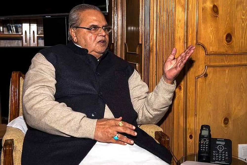 Former Jammu and Kashmir Governor Satya Pal Malik 