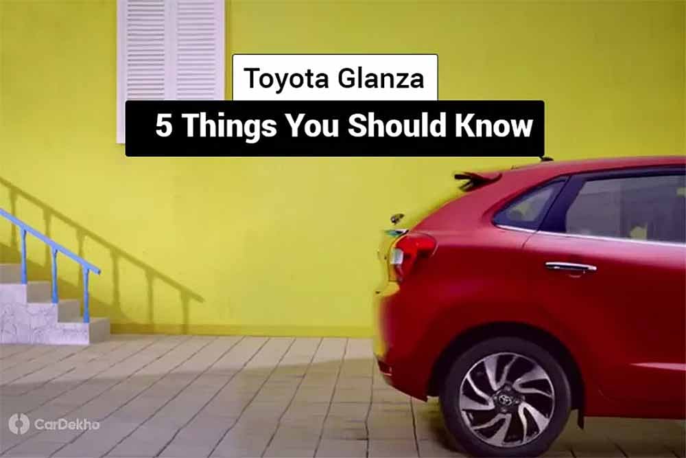Baleno-Based Toyota Glanza: 5 Things You Should Know
