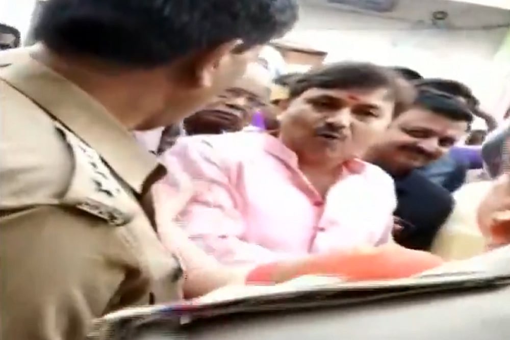 Watch | 'You're On My Hit List': BJP Leader Threatens Kanpur Cop On Camera