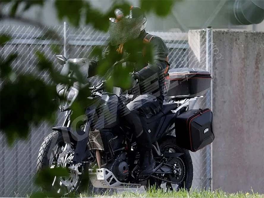 KTM 390 Adventure Spotted With Official Accessories