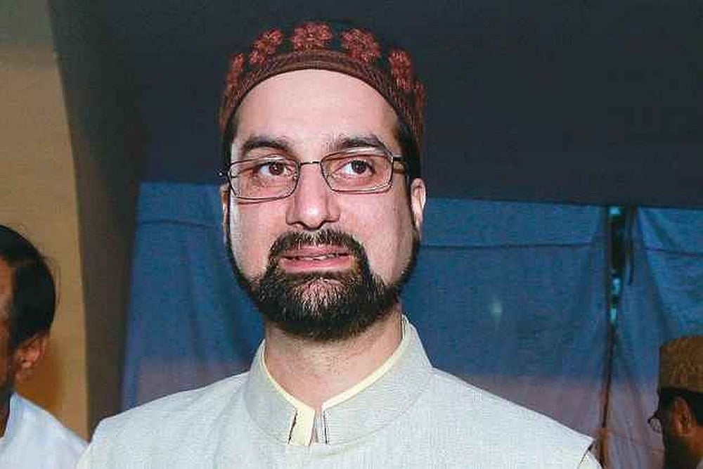 Mirwaiz Umer Farooq Appears Before NIA In Delhi In Terror Funding Case
