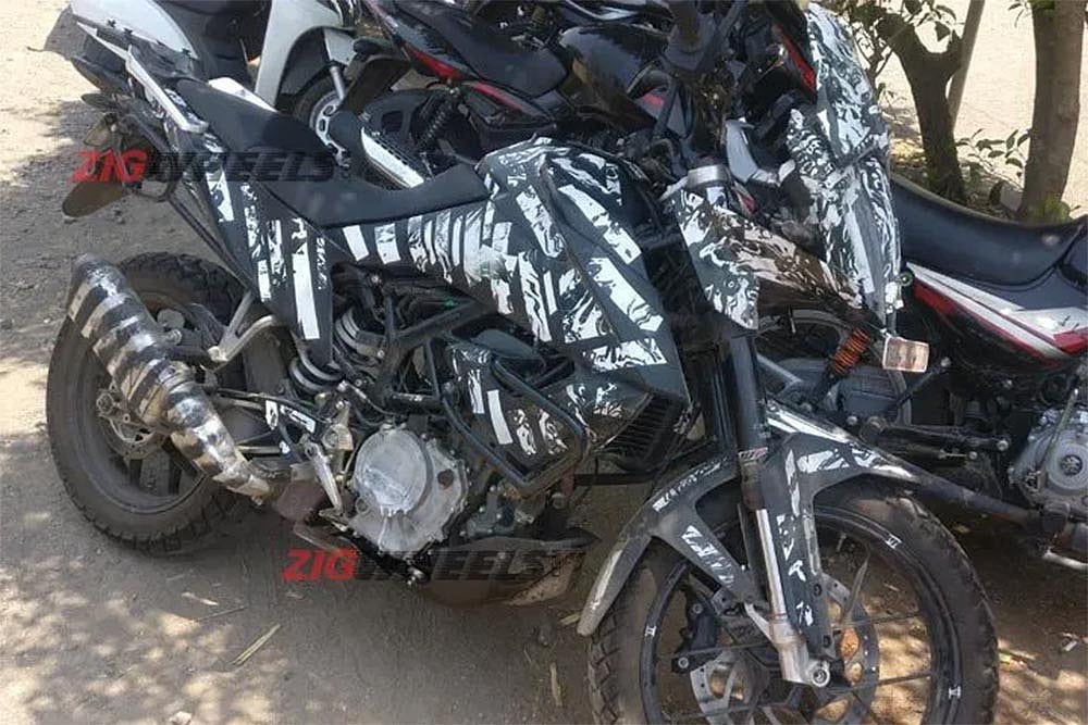 KTM 390 Adventure Spied Testing Again