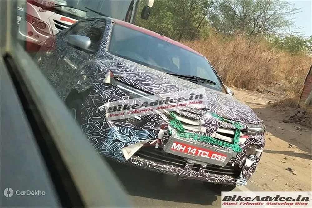 2019 Renault Kwid Facelift Spotted, Looks Similar To Kwid Electric (City K-ZE)