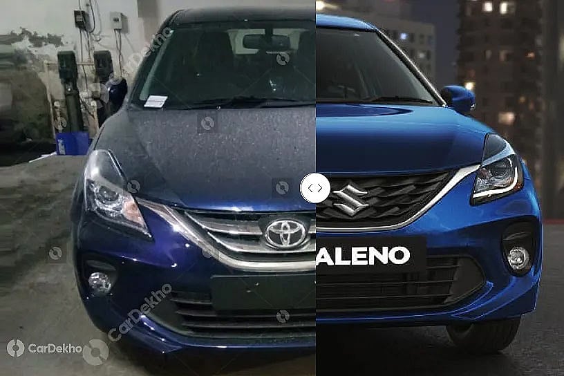 Spied: Toyota Glanza Is Maruti Baleno With Different Front Grille & Toyota Badges