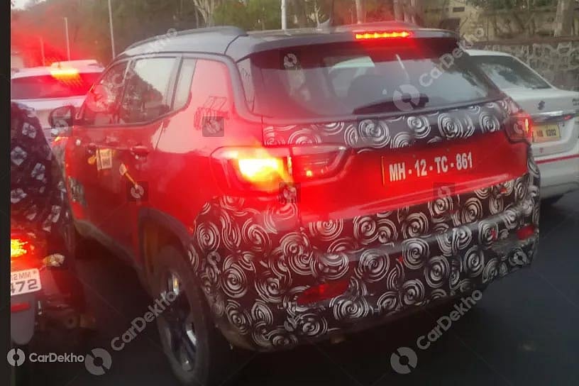 Jeep Compass Trailhawk Spied Testing Again