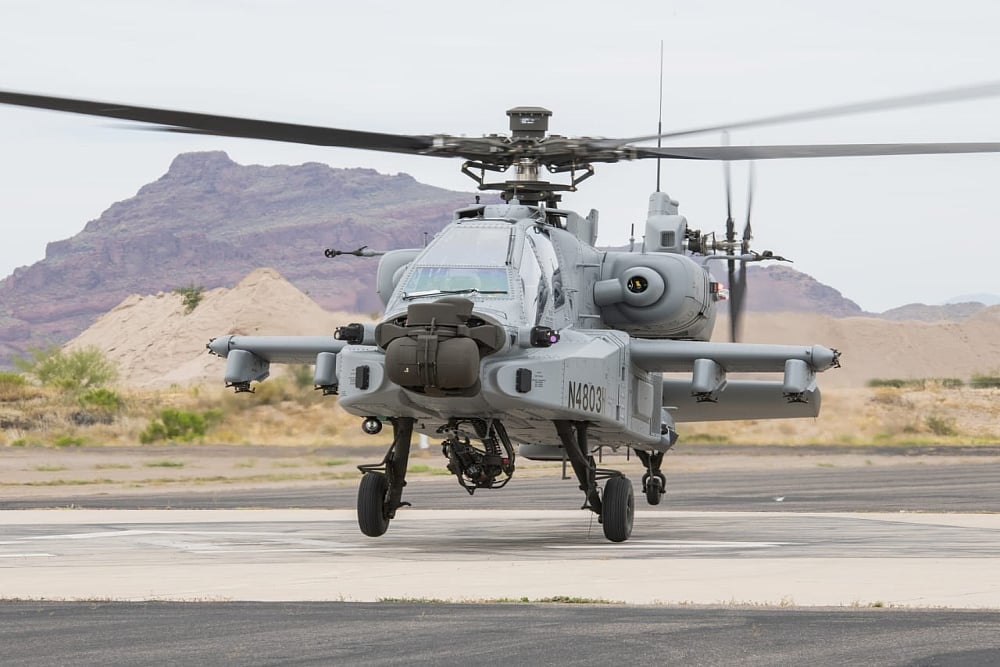 Indian Air Force Gets First Apache Attack Chopper