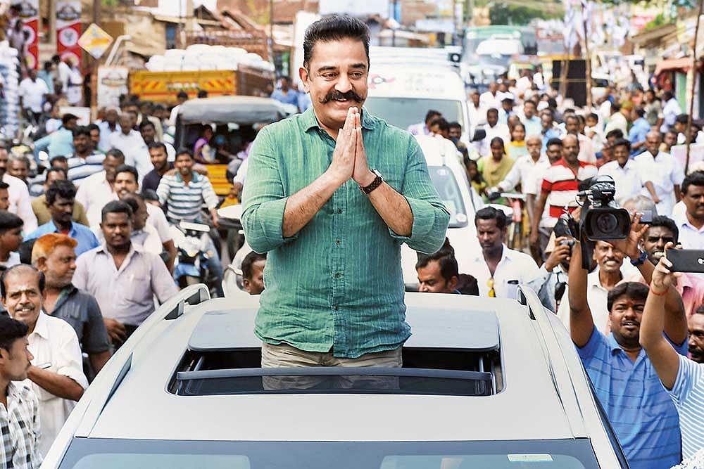 Political Spoilsport Or A Serious Rival? DMK, AIADMK See Men Like Kamalahaasan As Khalnayaks