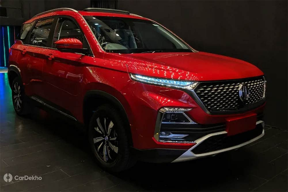 MG Hector Unveiled Ahead Of Launch