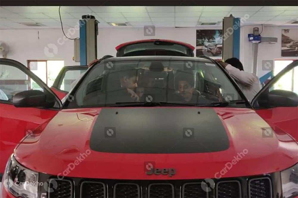 Jeep Compass Trailhawk Spied Inside Out