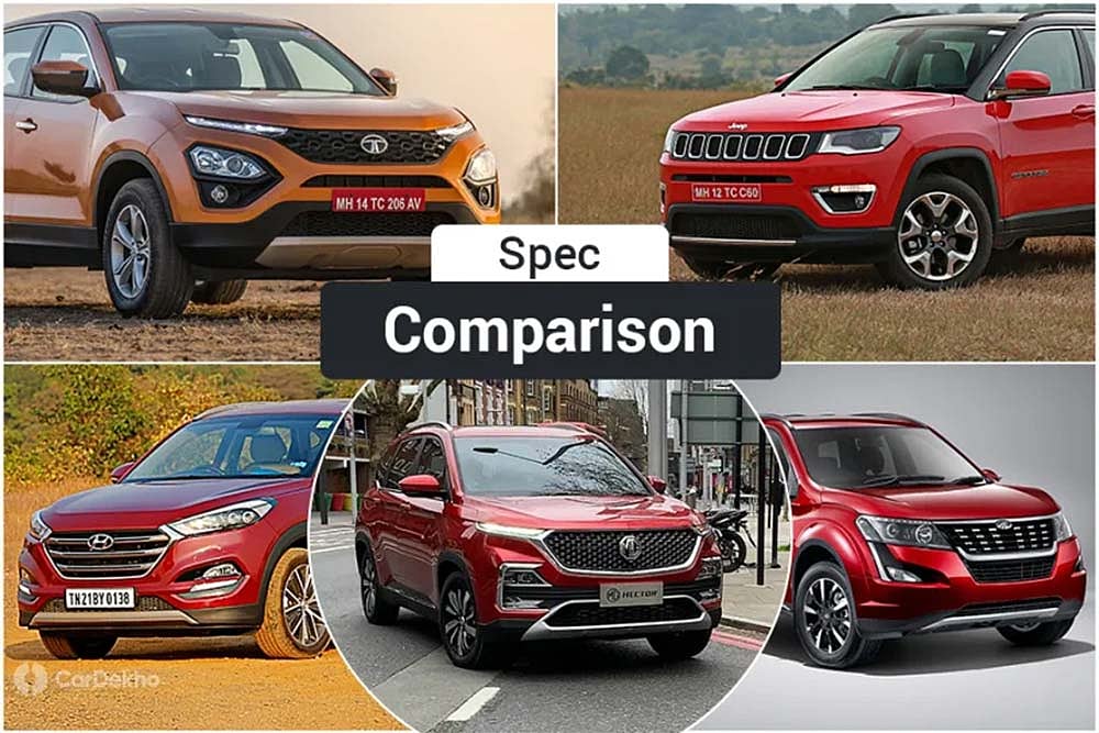MG Hector Vs Rivals: Spec Comparison