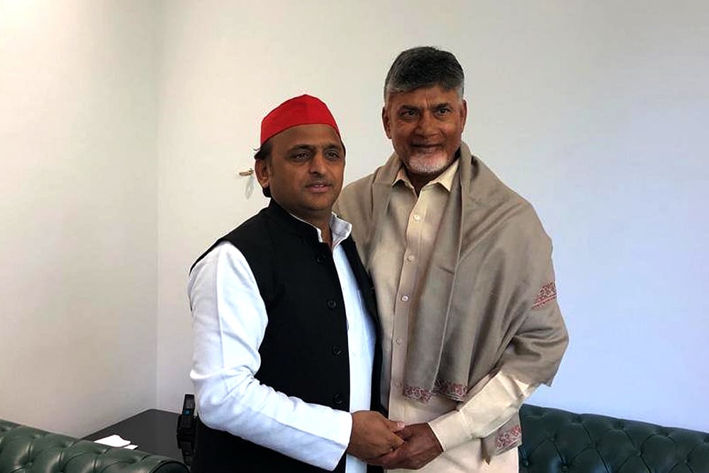 After Rahul Gandhi, TDP Chief Chandrababu Naidu Meets Akhilesh Yadav
