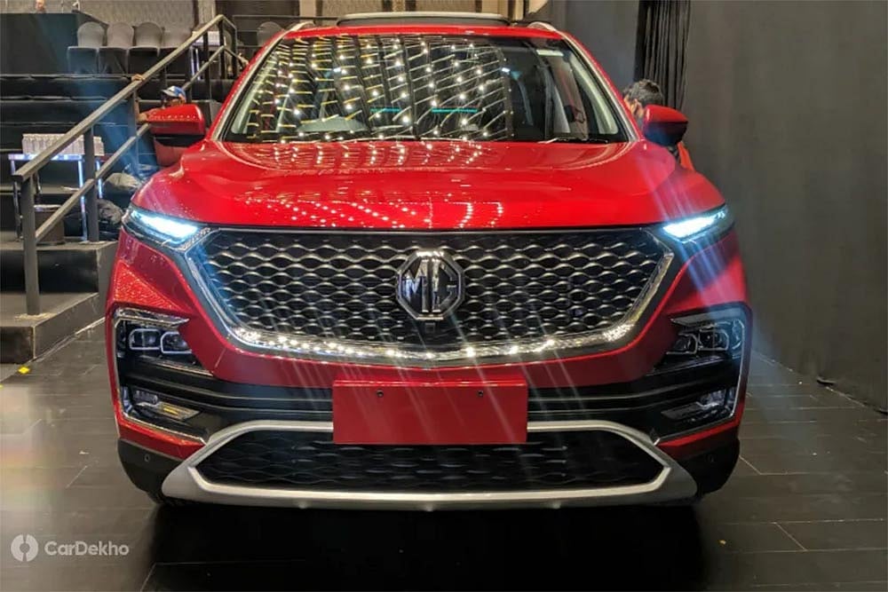 MG Hector vs Hyundai Tucson: In Pics