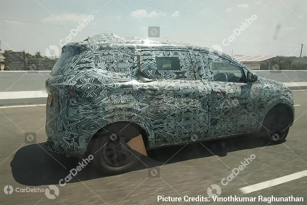 Renault Triber Teased Testing In Varied Conditions