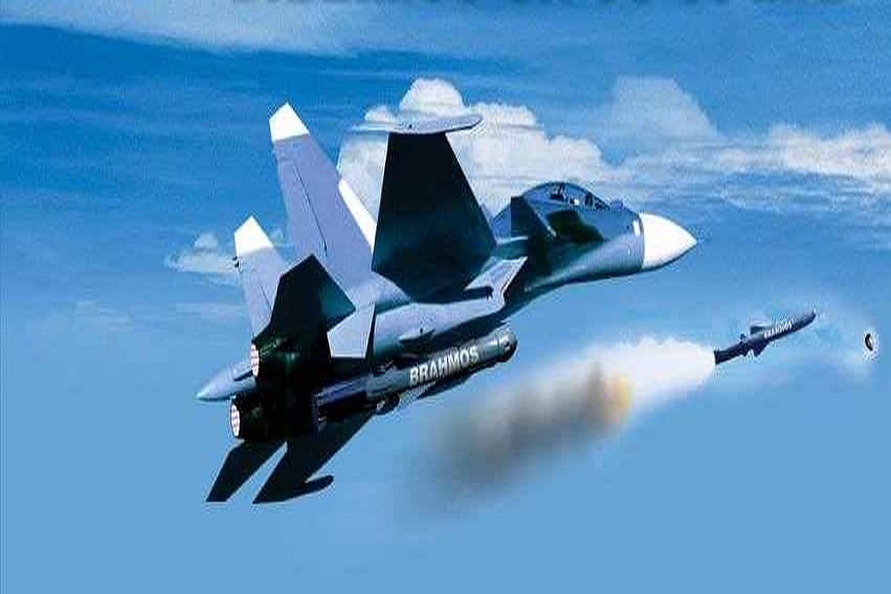 Indian Air Force Successfully Test Fires Aerial Version Of BrahMos Missile From Su-30 MKI Fighter Aircraft